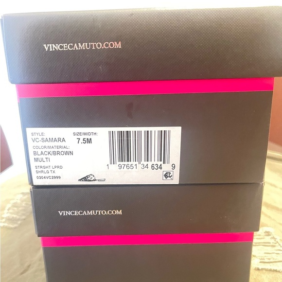 Vince Camuto Women's Leopard Print Slippers - Picture 3 of 3